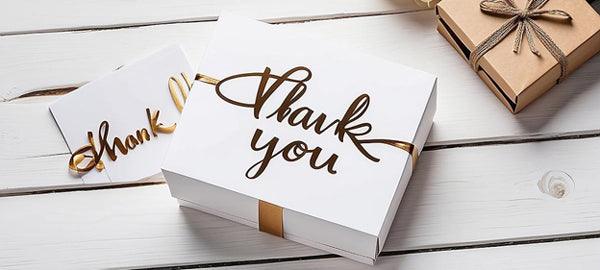 How Do You Say Thank You To A Client For A Gift? – Boxup Luxury Gifting