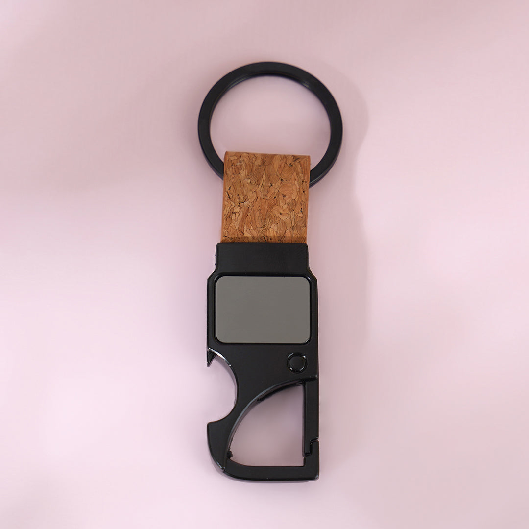 Keychain – cork detail