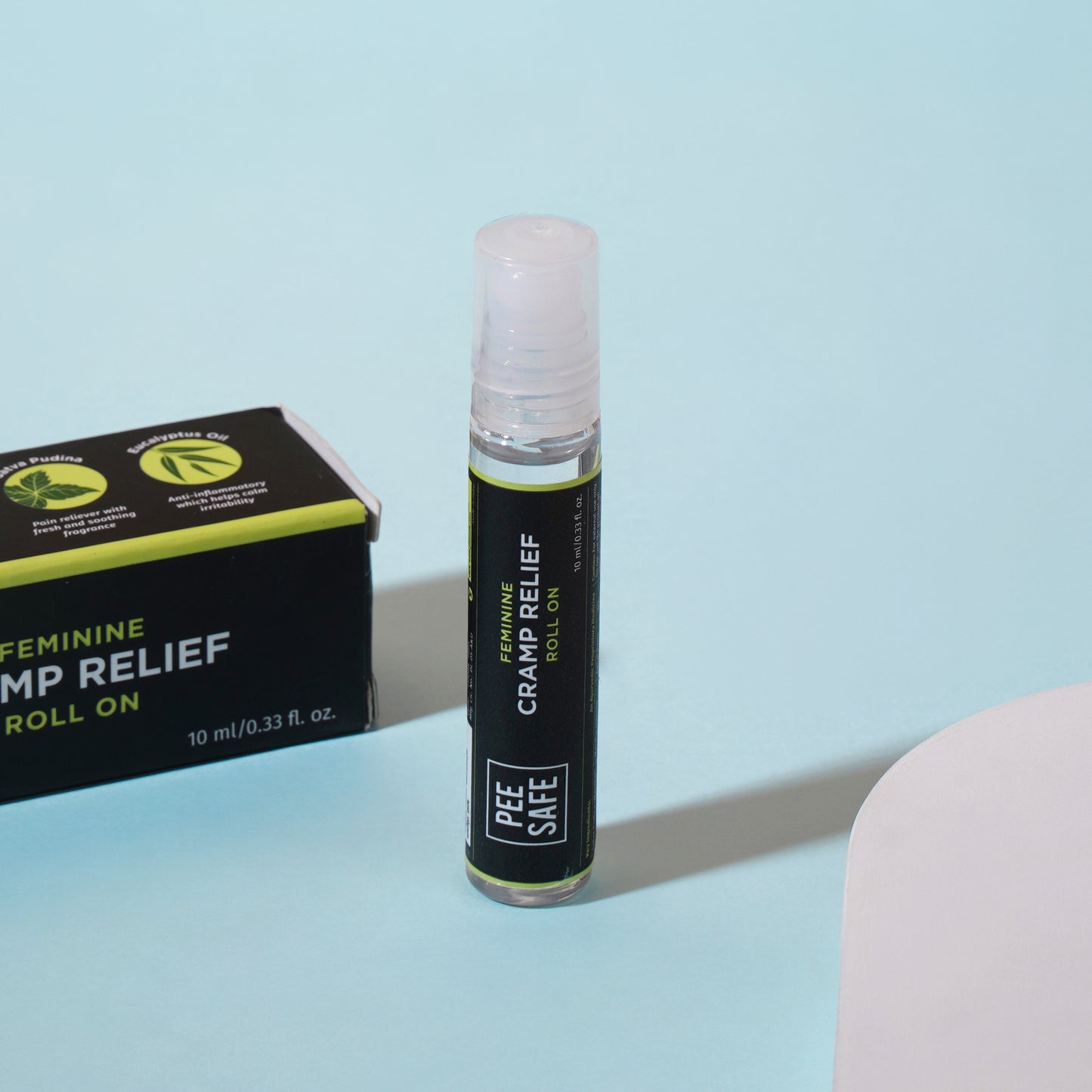 Cramp relief from Pee Safe