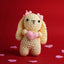 Crochet keepsake - Bunny with a heart