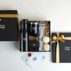 The sleek black hamper