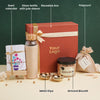 Elegant festive gift box
