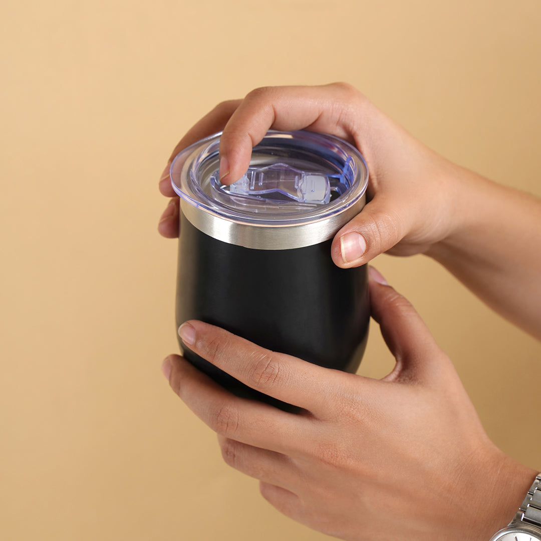 Metal tumbler - Black