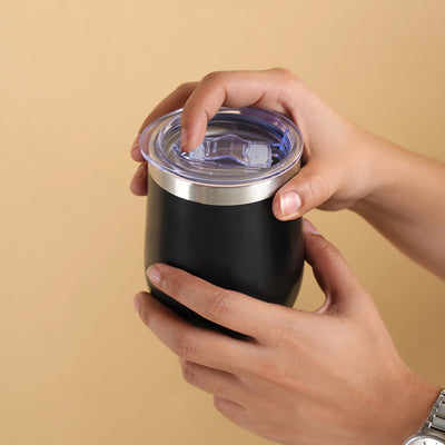 Metal tumbler - Black