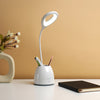 Table lamp with pen stand