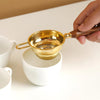 Metal tea strainer