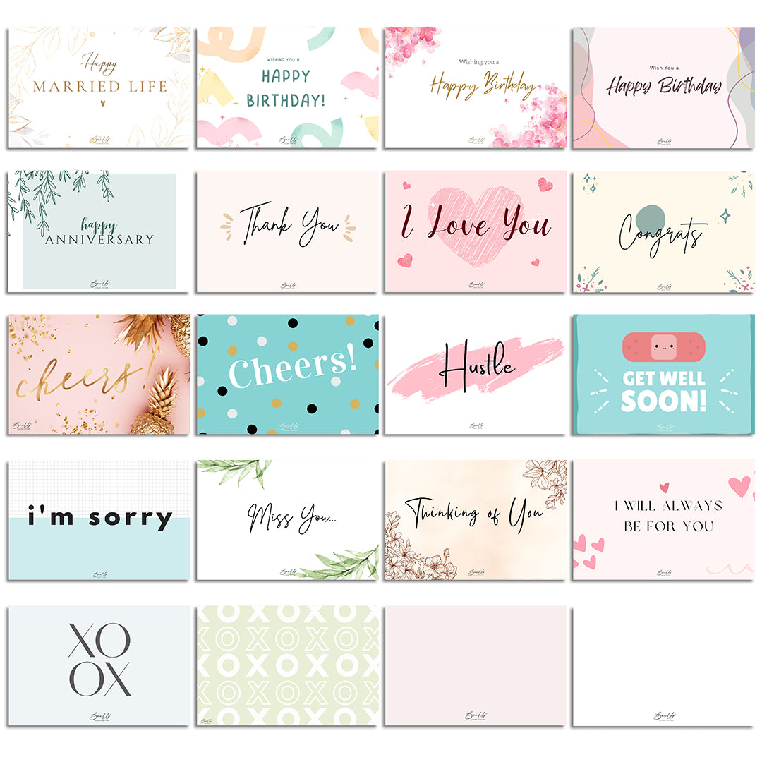 Gift Card in Various Gift Boxes