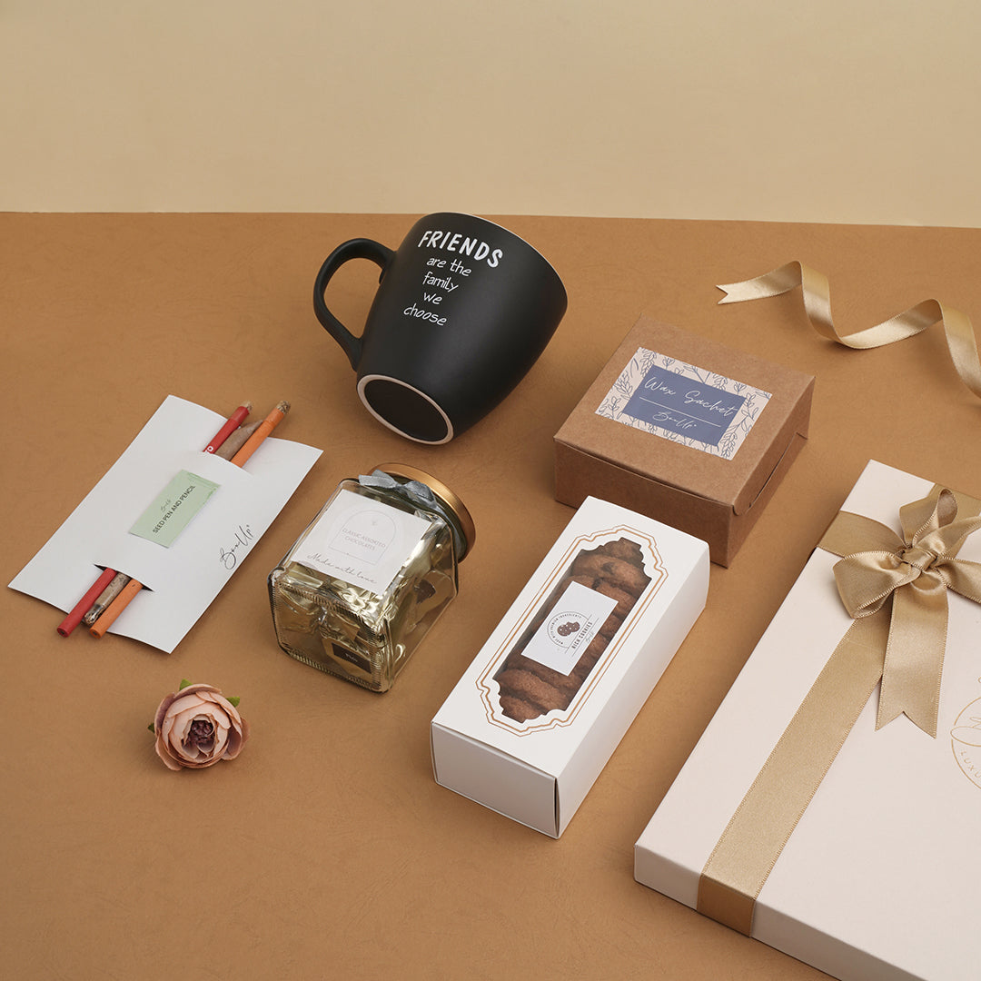Buy Golden Multi Floral Handmade Paper Mache Gift Box at Best Prices -  Kashmir Box – KashmirBox.com