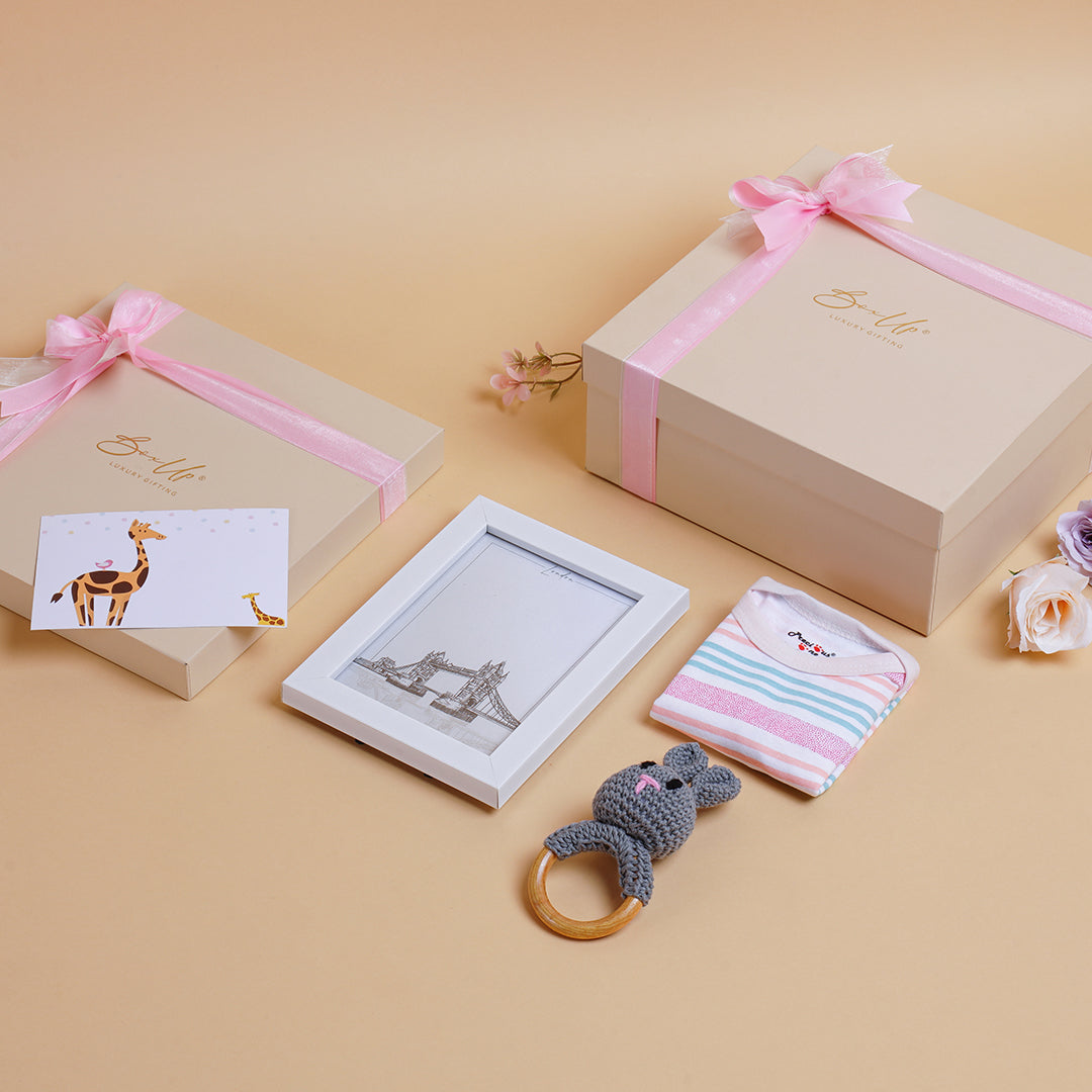Newborn Baby Gift Set, Baby Boy, 6 Piece Set | Newborn baby gift set, Baby  gift sets, Baby gifts